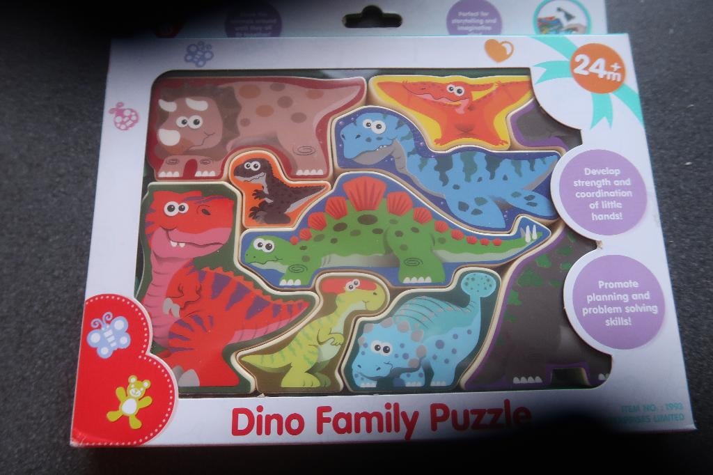 puzzel dino dino's nieuw, Ophalen of Verzenden, Nieuw, 2 tot 4 jaar