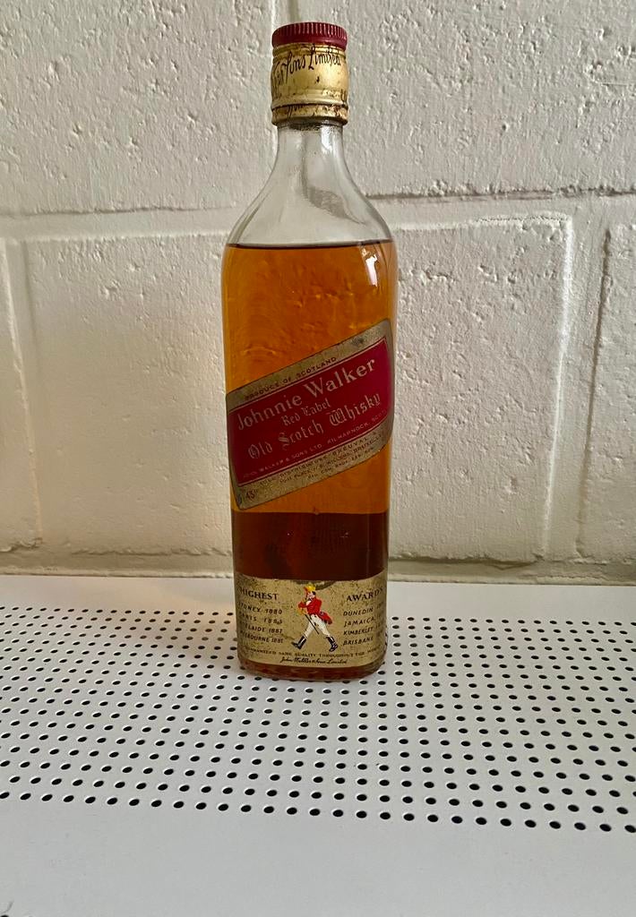 Johnnie Walker jaren 80 - 1972 - old Scotch whisky, Verzamelen, Ophalen of Verzenden, Nieuw