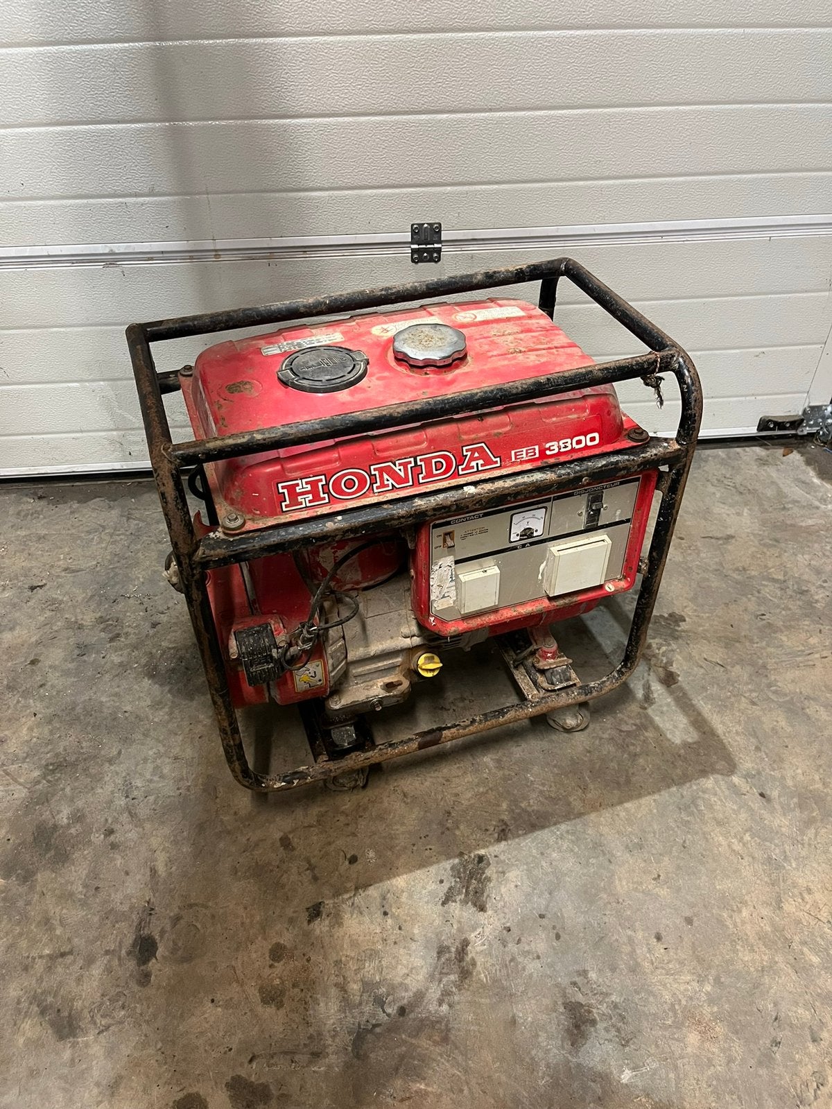 Honda EB 3800 generator, Doe-het-zelf en Bouw, Ophalen, Gebruikt, Minder dan 5 kVA, Benzine