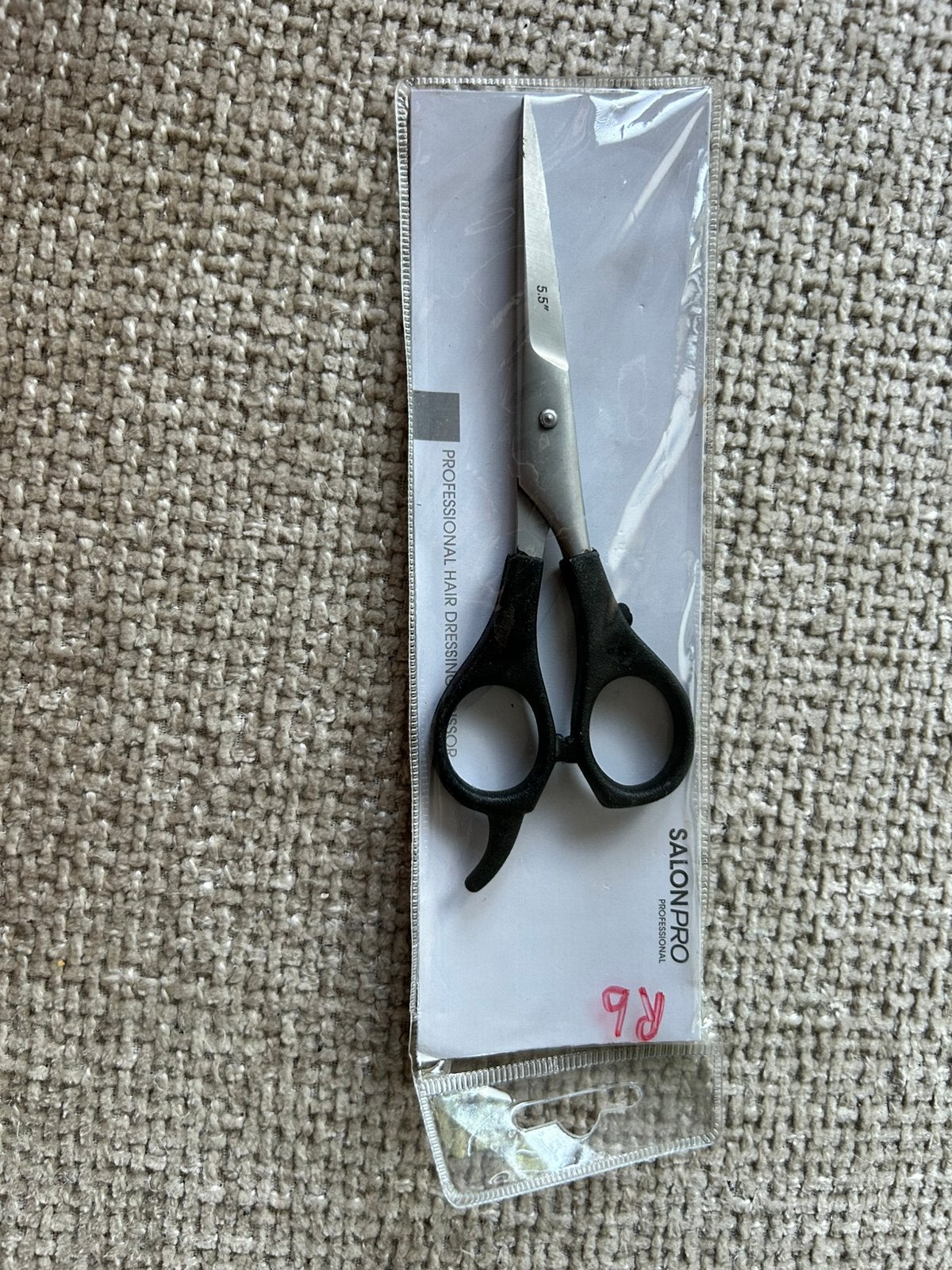 SalonPro Professional kappersschaar 5,5”, Handtassen en Accessoires, Ophalen of Verzenden, Zo goed als nieuw