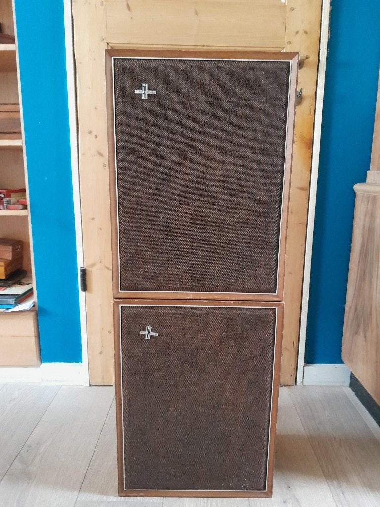 Haut-parleurs Philips vintage, Philips, Moins de 60 watts, Enlèvement, Utilisé
