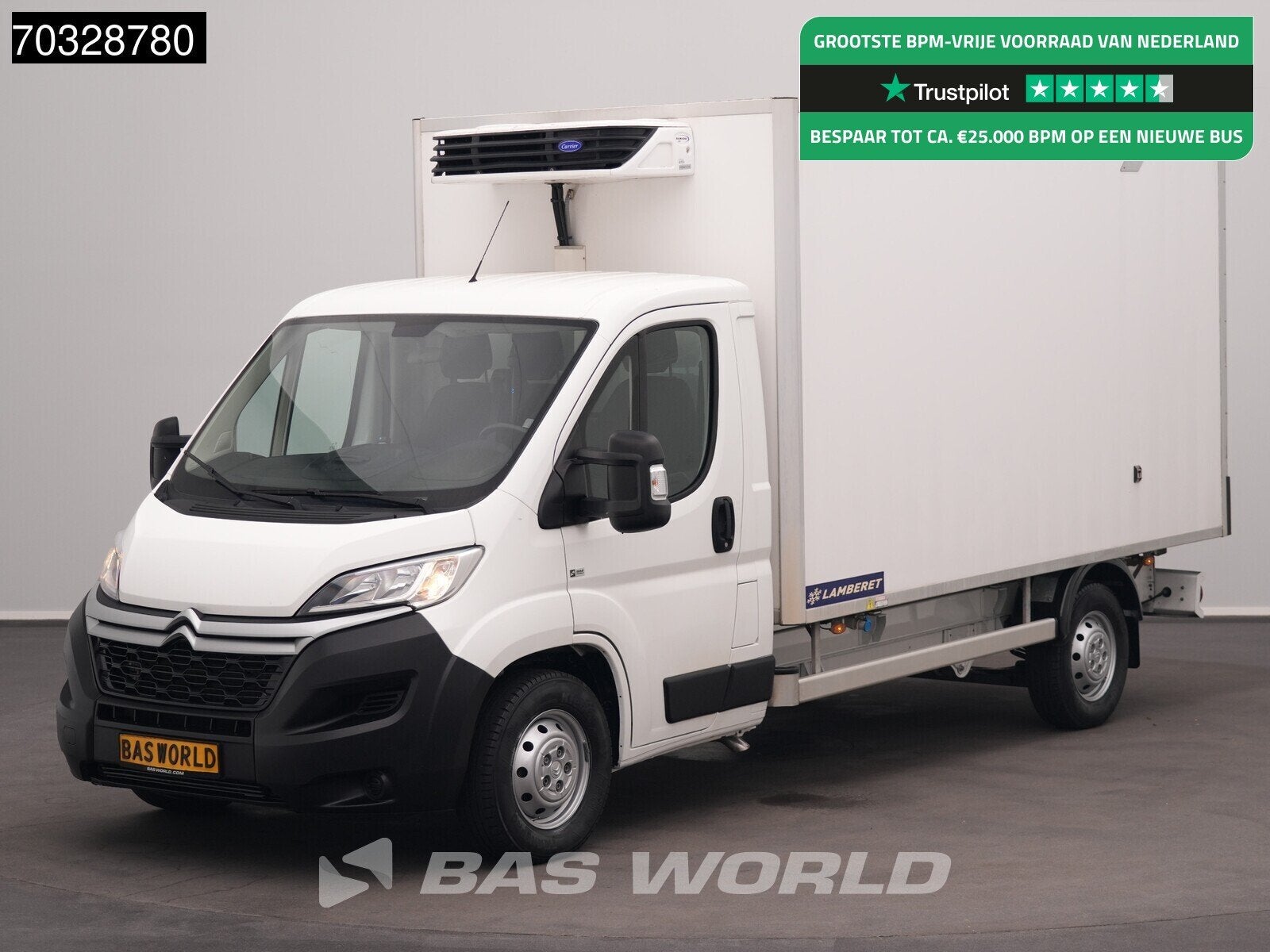 Citroën Jumper 140pk Lamberet Koelwagen Carrier Xarios 350, Achat, Euro 6, Entreprise, Boîte manuelle