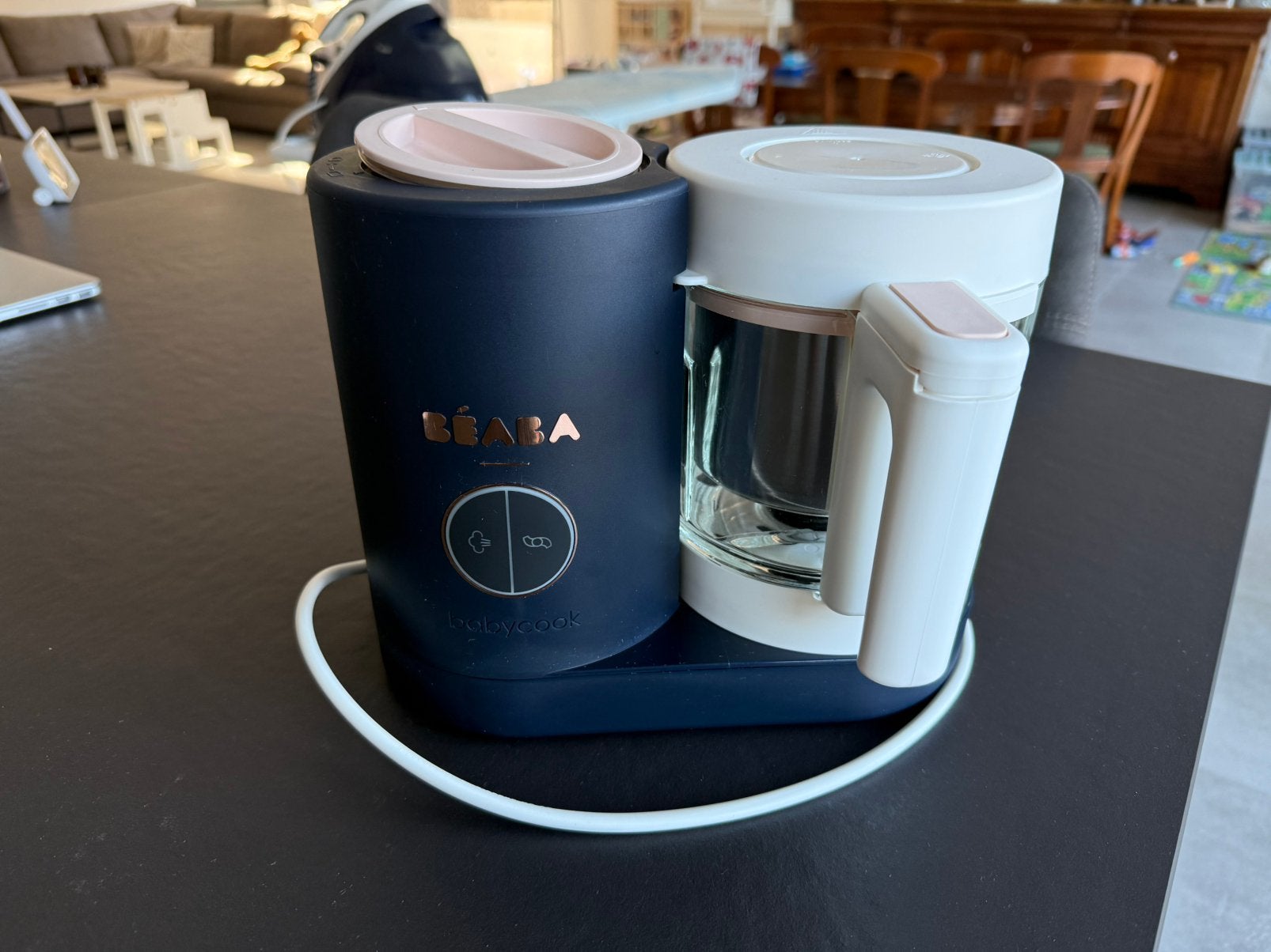 Béaba Babycook Neo + kookboek, Préparateur de repas pour bébé, Enlèvement, Utilisé, Autres marques