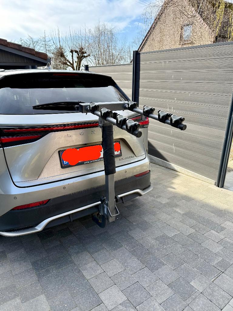 porte vélo, Support d'attelage, 3 vélos ou plus, Pneus larges, Enlèvement