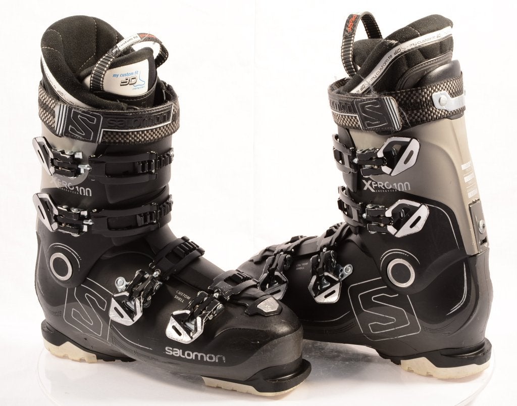 Chaussures de ski 40.5 ; 41;43;44 EU SALOMON X PRO 100 BLACK, Carving, Salomon, Utilisé, Chaussures
