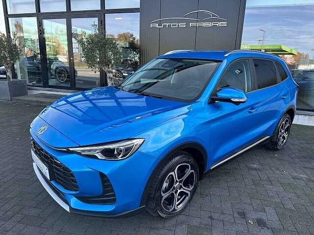 MG ZS 1.5 I Ice Comfort NEW Model Leder 360* !!!, USB, 1495 cc, Blauw, https://public.car-pass.be/vhr/02e978bd-57e4-47a3-9152-4aff08122c95
