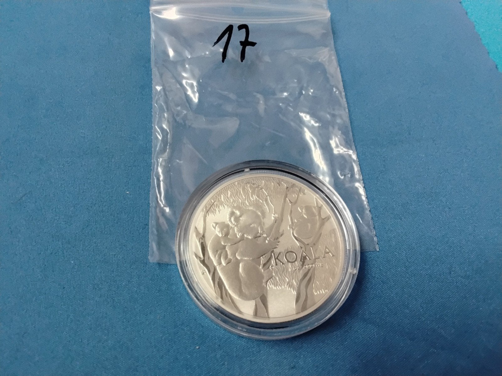 Koala 2026 zilver 1 ounce in capsule, Timbres & Monnaies, Métaux nobles & Lingots, Enlèvement, Argent