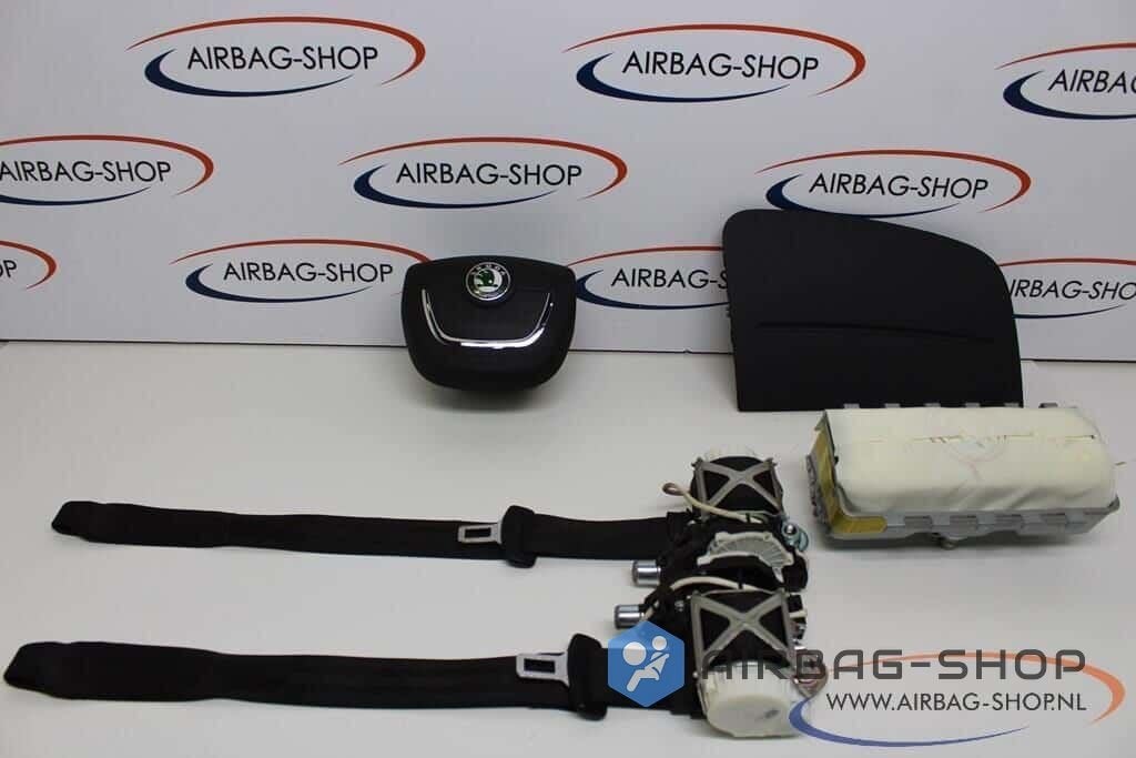 Skoda Fabia Airbagset 2007 - 2014 Airbags + Gordels, -, Utilisé, Skoda, -