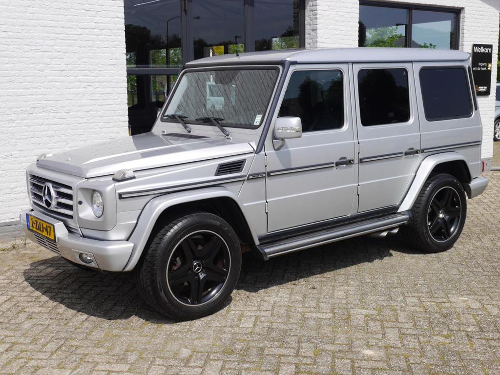 Mercedes-Benz G 55 AMG Designo Leder Schuifdak Comand, Auto's, Mercedes-Benz, Automaat, Zwart, G-Klasse, Lederen bekleding