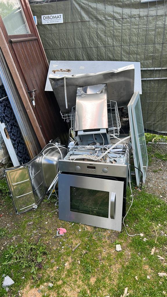 Keuken toestellen voor oud ijzer gratis, Ophalen