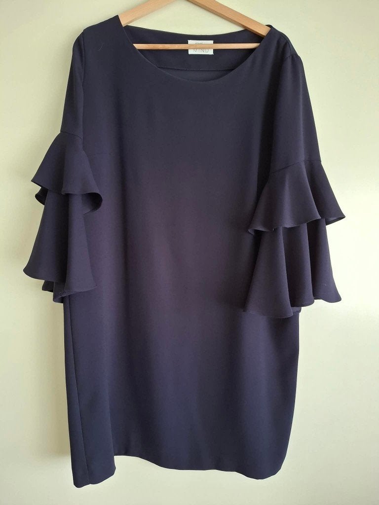 Jurk Heart Mind maat 44, Kleding | Dames, Blauw, Maat 42/44 (L), Ophalen of Verzenden, Heart Mind