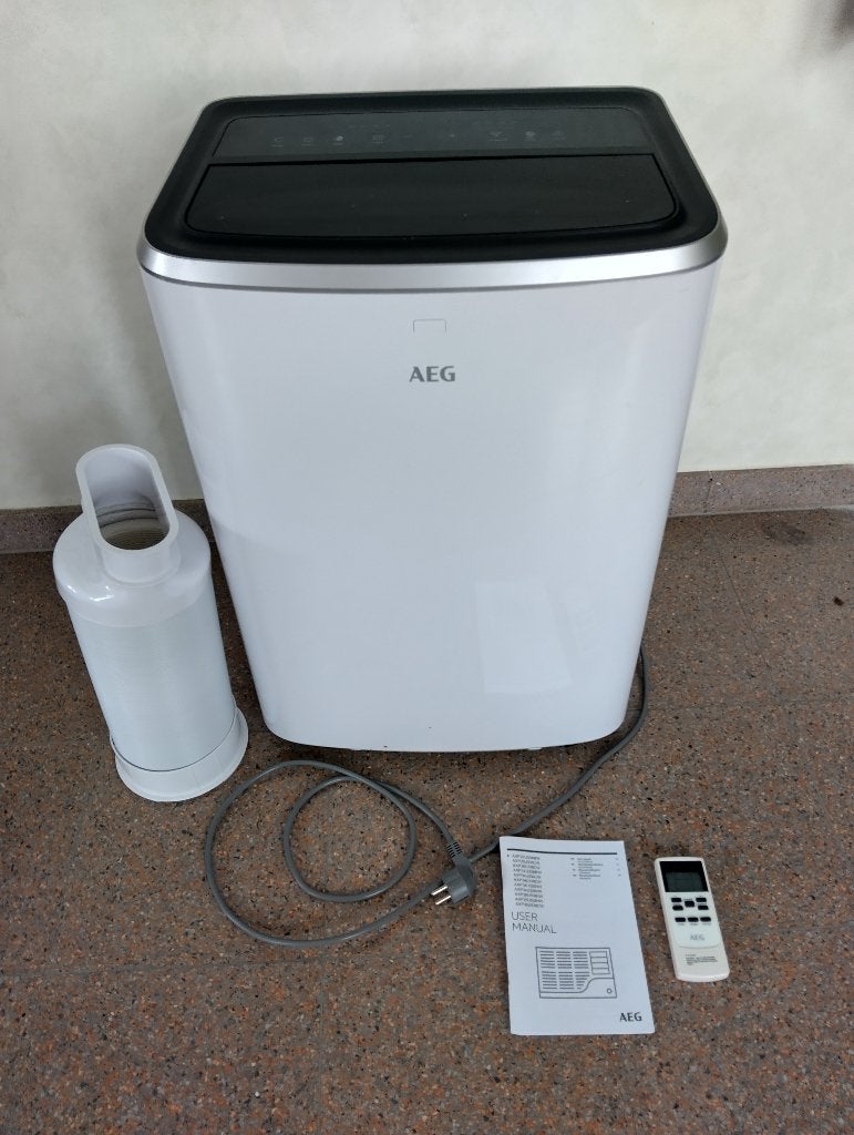 Airco AEG AXP26U338BW, Elektronische apparatuur, Airco's, Ophalen, Gebruikt, Minder dan 60 m³, Timer