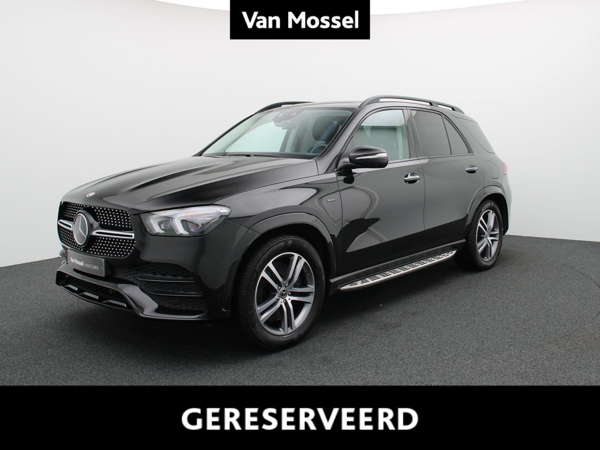 Mercedes-Benz GLE 350 de 4MATIC AMG LINE + LEDER + PANO DAK, Auto's, Automaat, Dealer onderhouden, 4 cilinders, https://public.car-pass.be/vhr/ae452d3e-14de-4e8a-b8e1-828476dae655