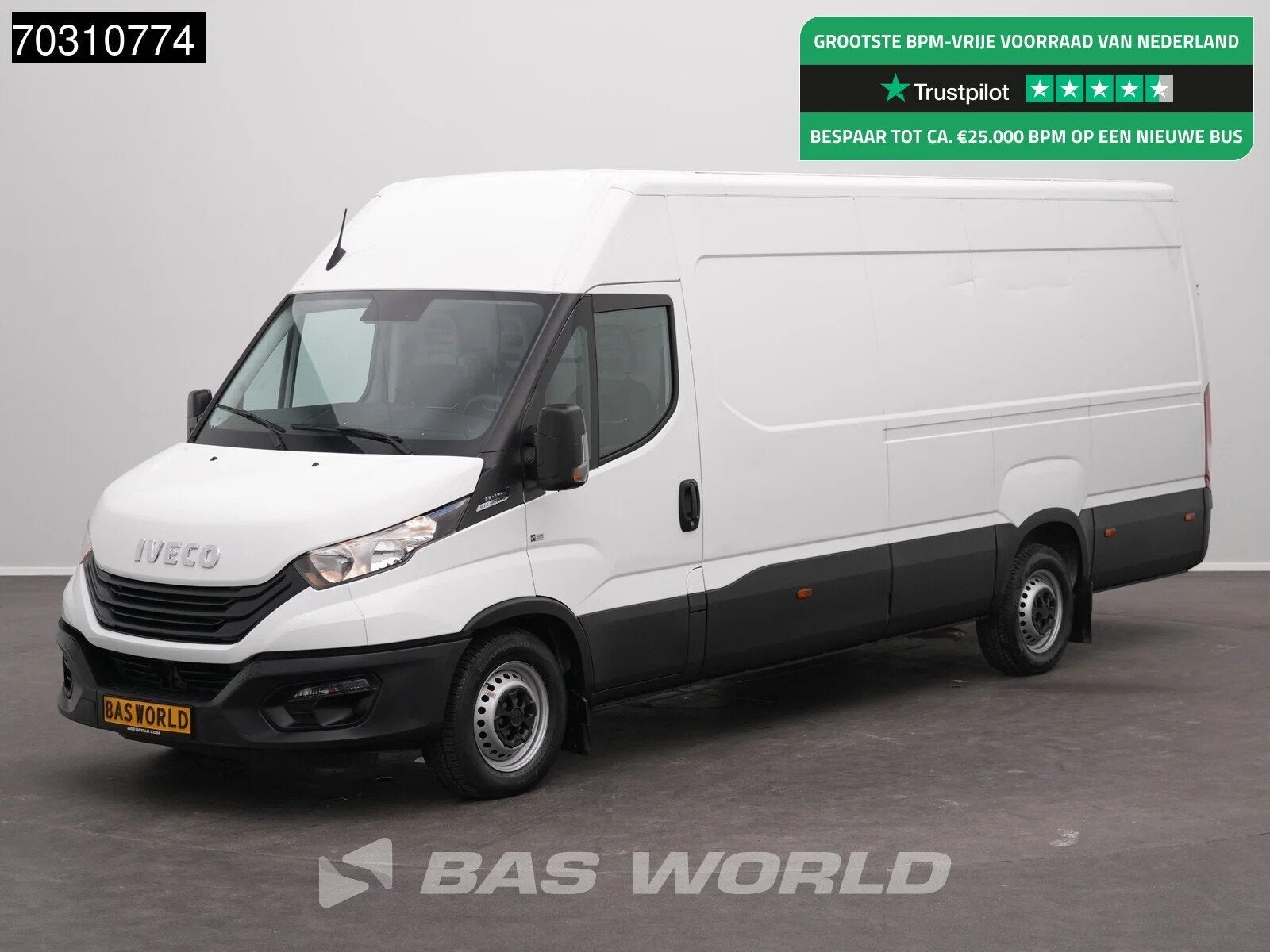 Iveco Daily 35S16 Automaat 160PK L3H2 3,5t Trekgewicht Airco, Auto's, Automaat, Stof, Gebruikt, Euro 6