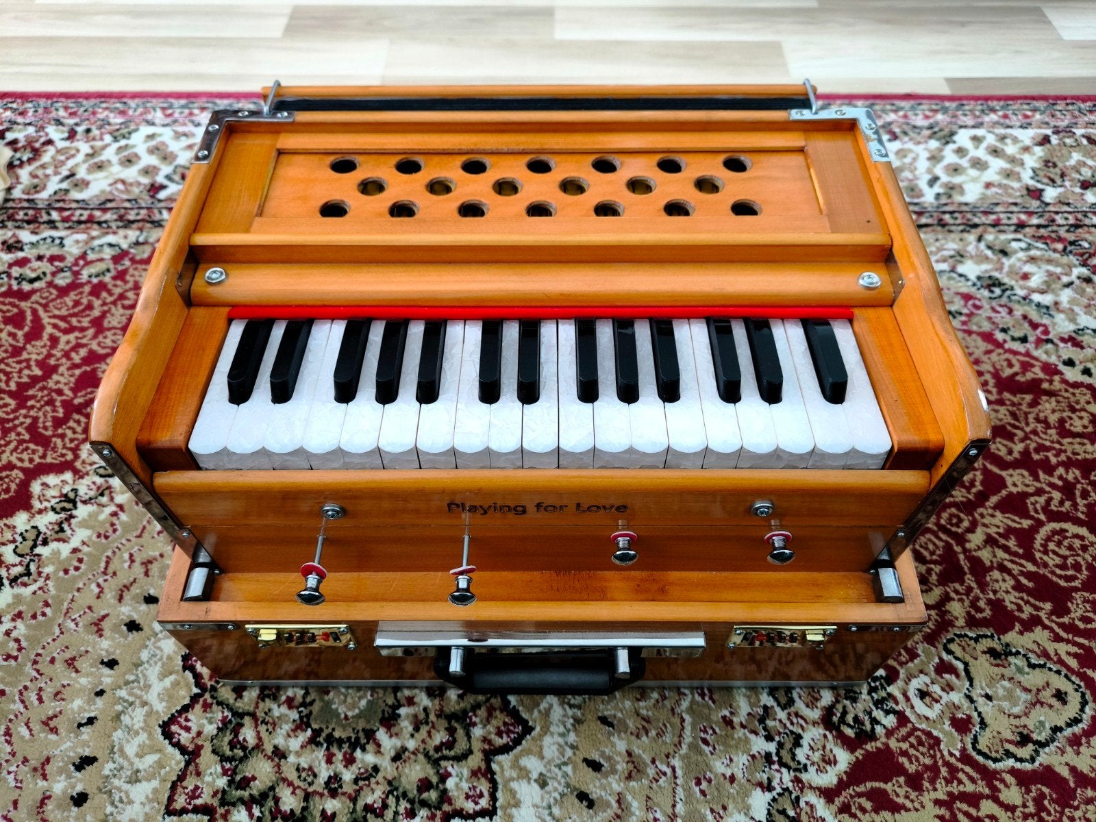 Harmonium indiase 432 hz., Ophalen, Nieuw, 2 klavieren, Harmonium