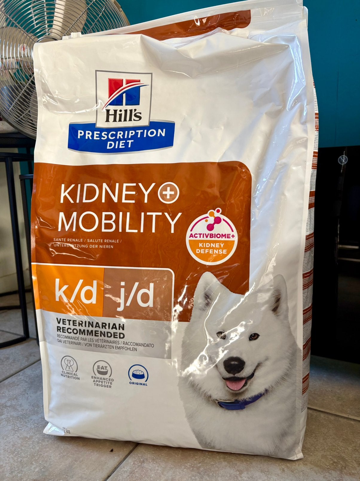 Hondenvoer Hills Prescription Diet Kidney+Mobility 12KG, Ophalen, Hond