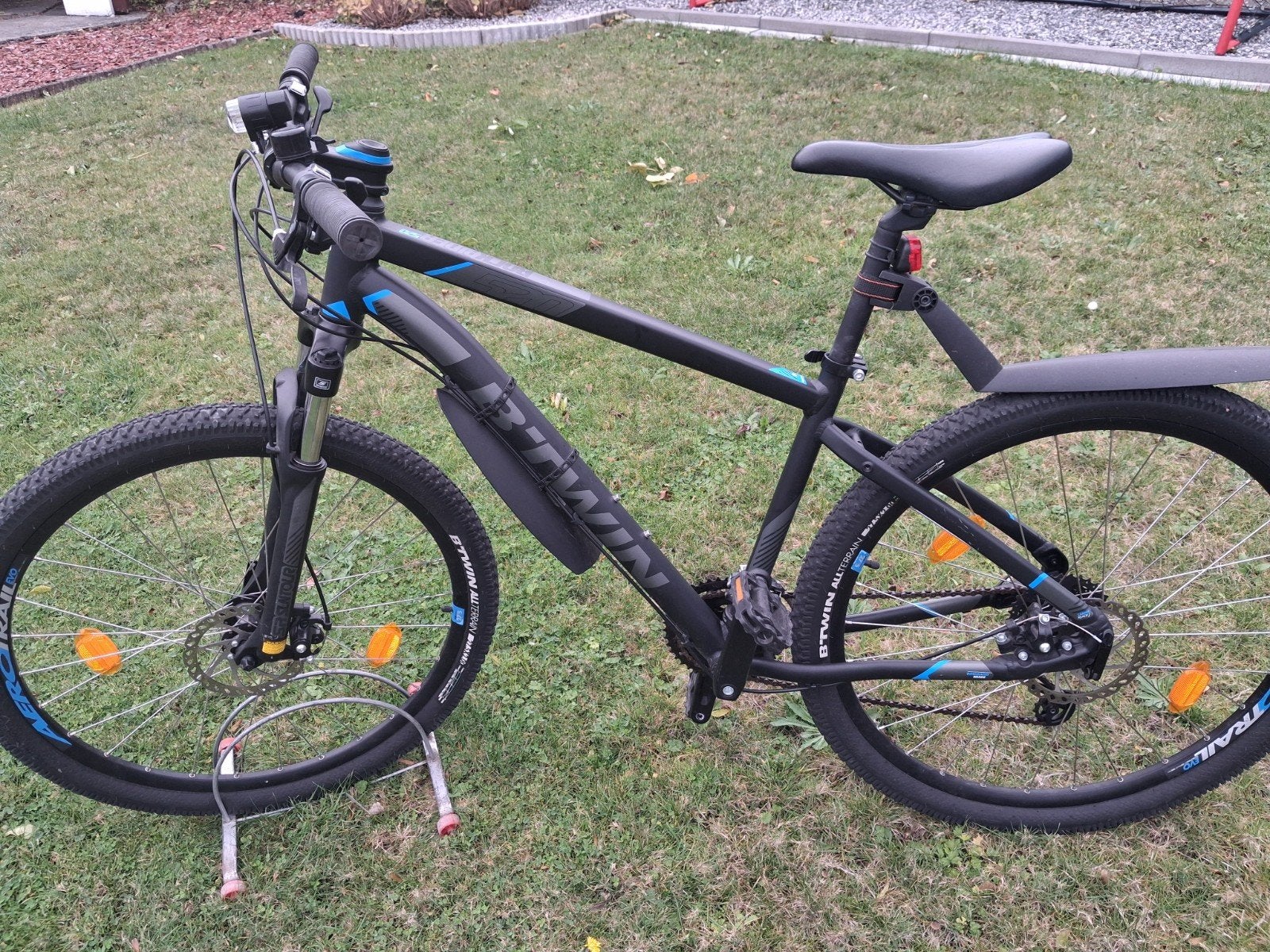 Rockrider 520 met schijfremmen en voorvering, Vélos & Vélomoteurs, Vitesses, 26 pouces ou plus, Comme neuf, Enlèvement