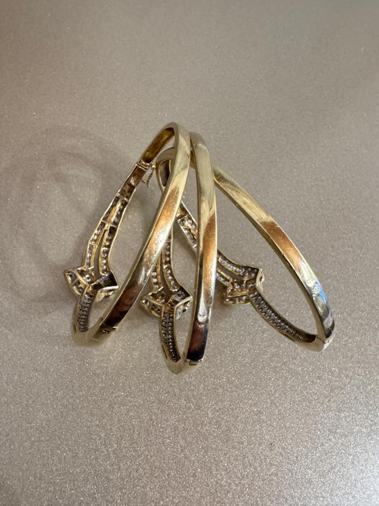 Bracelets en or 18 carats, Handtassen en Accessoires, Ringen, Ophalen, Zo goed als nieuw, Goud, Goud