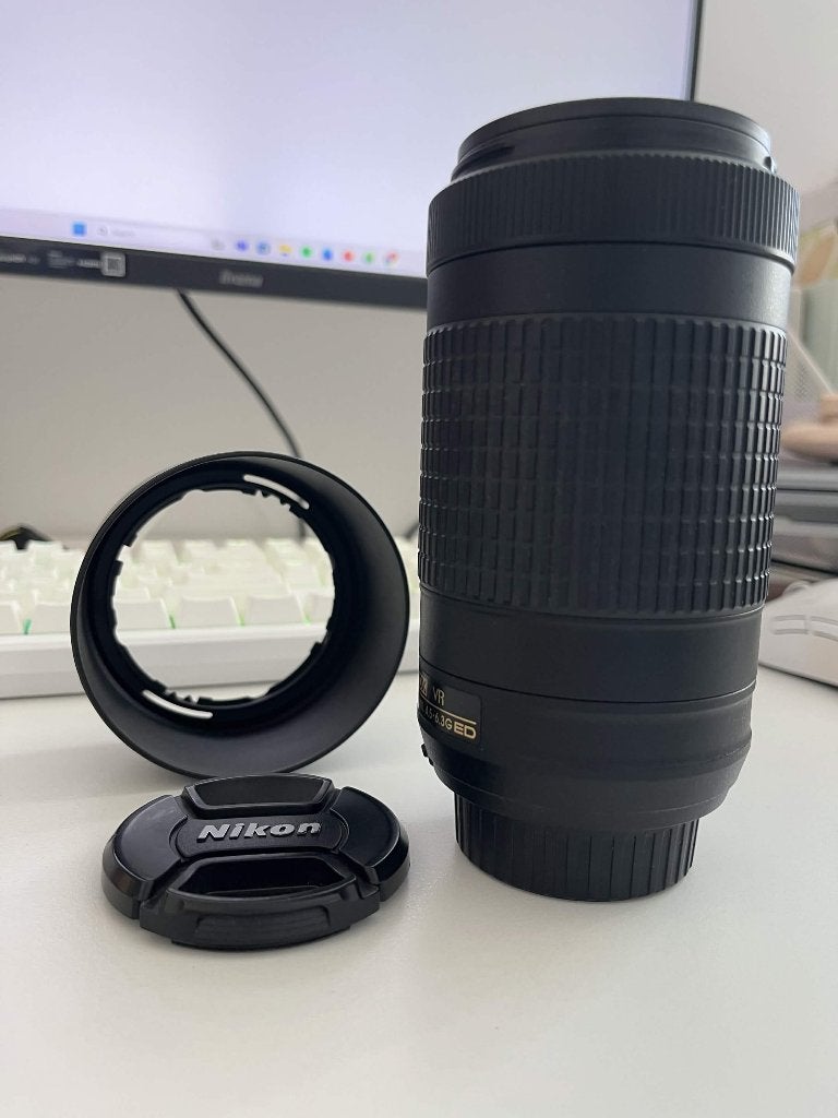 AF-P Nikkor 70-300mm 1:4.5-6.3G ED, Audio, Tv en Foto, Foto | Lenzen en Objectieven, Handmatige focus, Verzenden, Nikon, Telelens