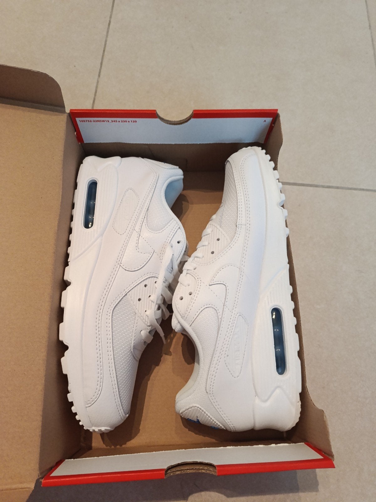 Nike Air Max 90 taille 46, Neuf, Enlèvement ou Envoi, Nike, Blanc