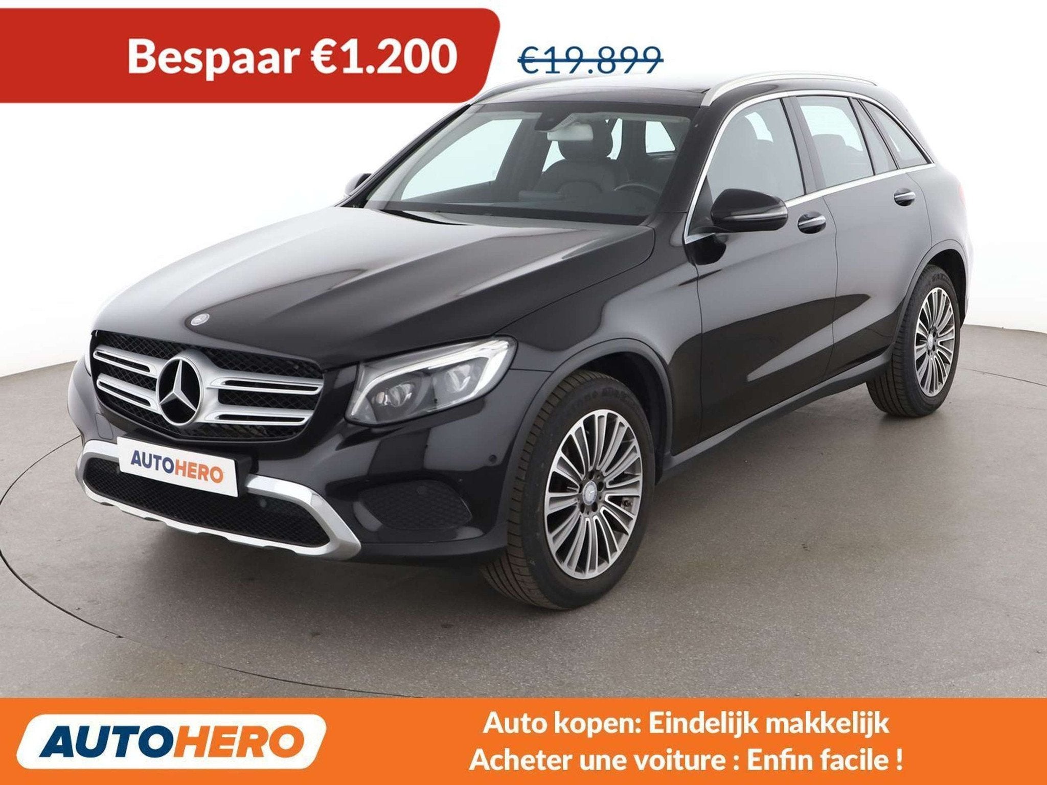 Mercedes-Benz GLC 250 GLC 250 4Matic Exclusive (bj 2016), Auto's, Mercedes-Benz, Automaat, Gebruikt, Zwart, Leder