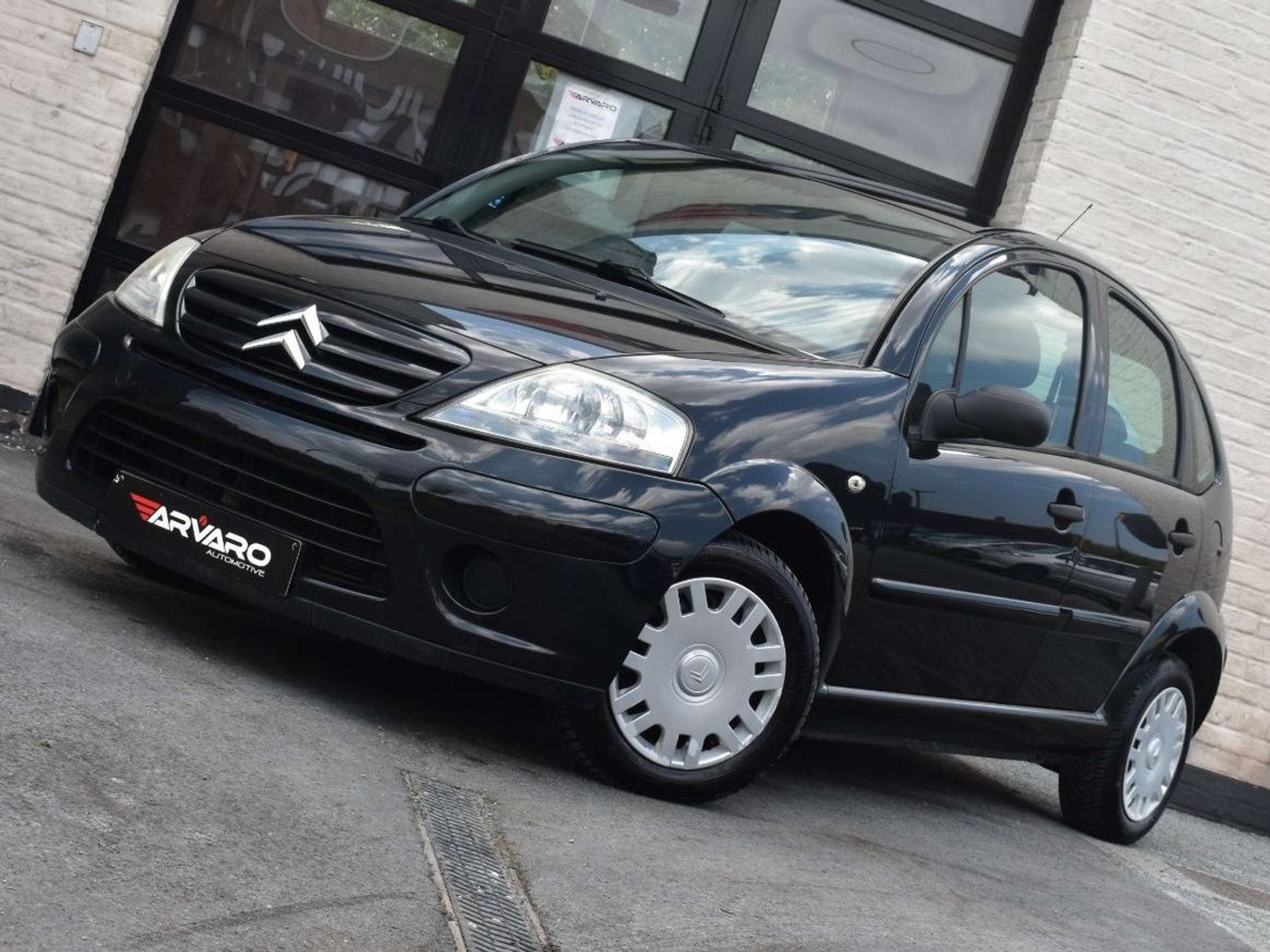 Citroën C3 1.1i Attraction / Airco / Topstaat / Garantie, Stof, Zwart, 4 cilinders, Zwart
