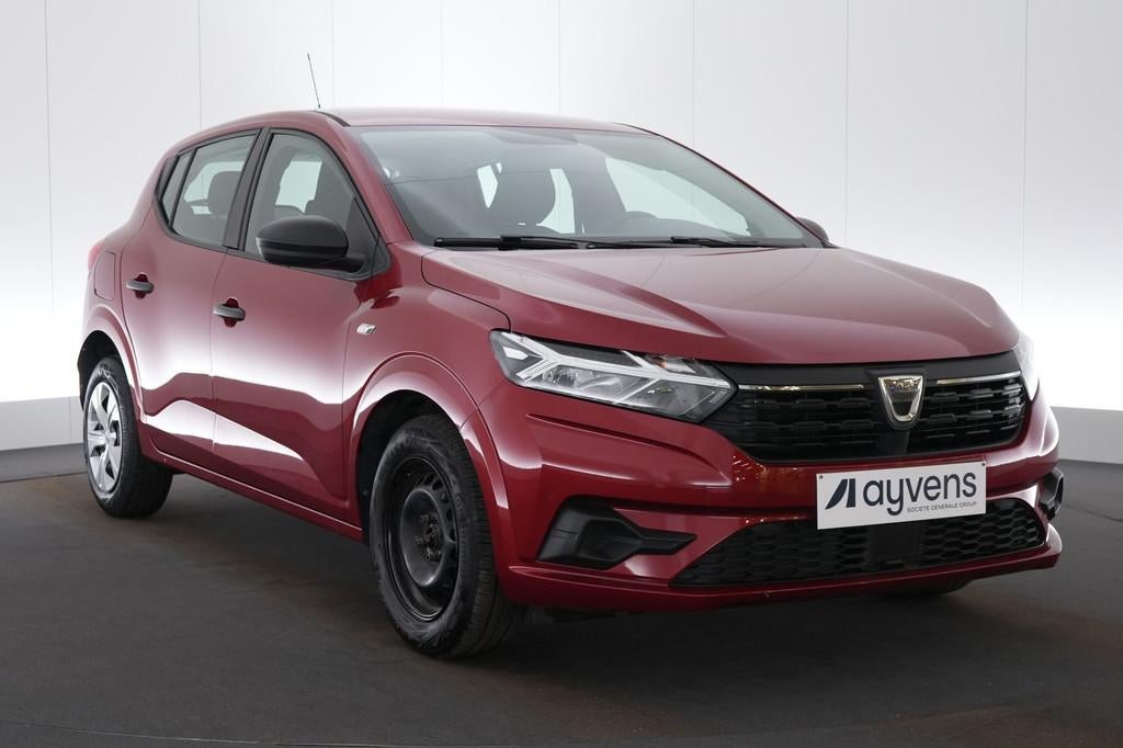 (2BND142) DACIA SANDERO, Rouge, Cruise Control, Achat, Euro 6