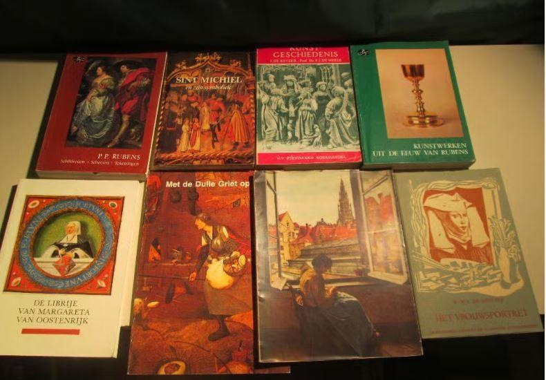 8 Mooie Retro Kunstboeken - allerlei, Boeken, Ophalen of Verzenden, Zo goed als nieuw, Schilder- en Tekenkunst