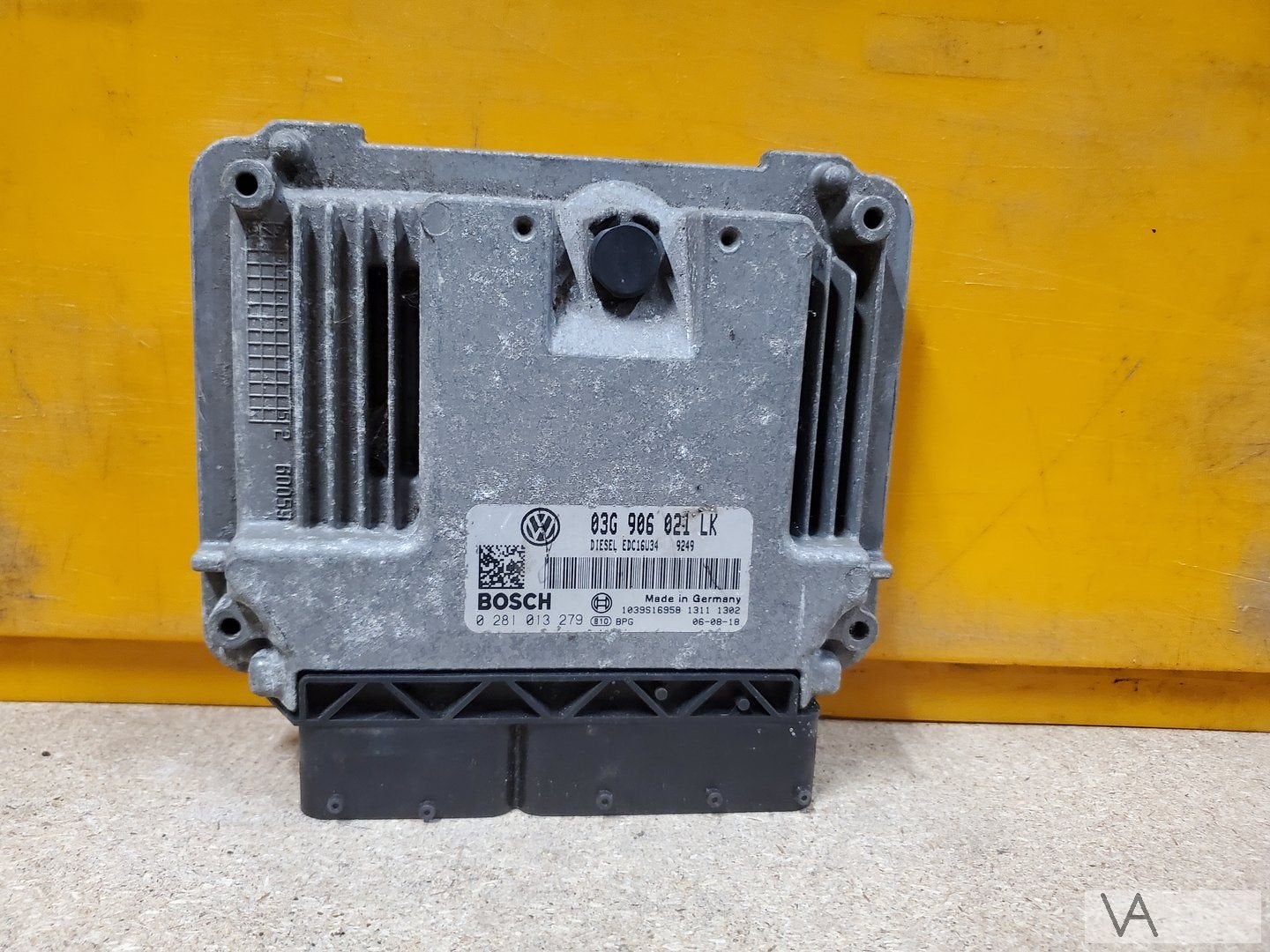 Seat Leon 1p 2005 - 2008 1.9 tdi BXE 105pk motorcomputer ECU, Auto-onderdelen, Elektronica en Kabels, Gebruikt, -, -, Ophalen of Verzenden