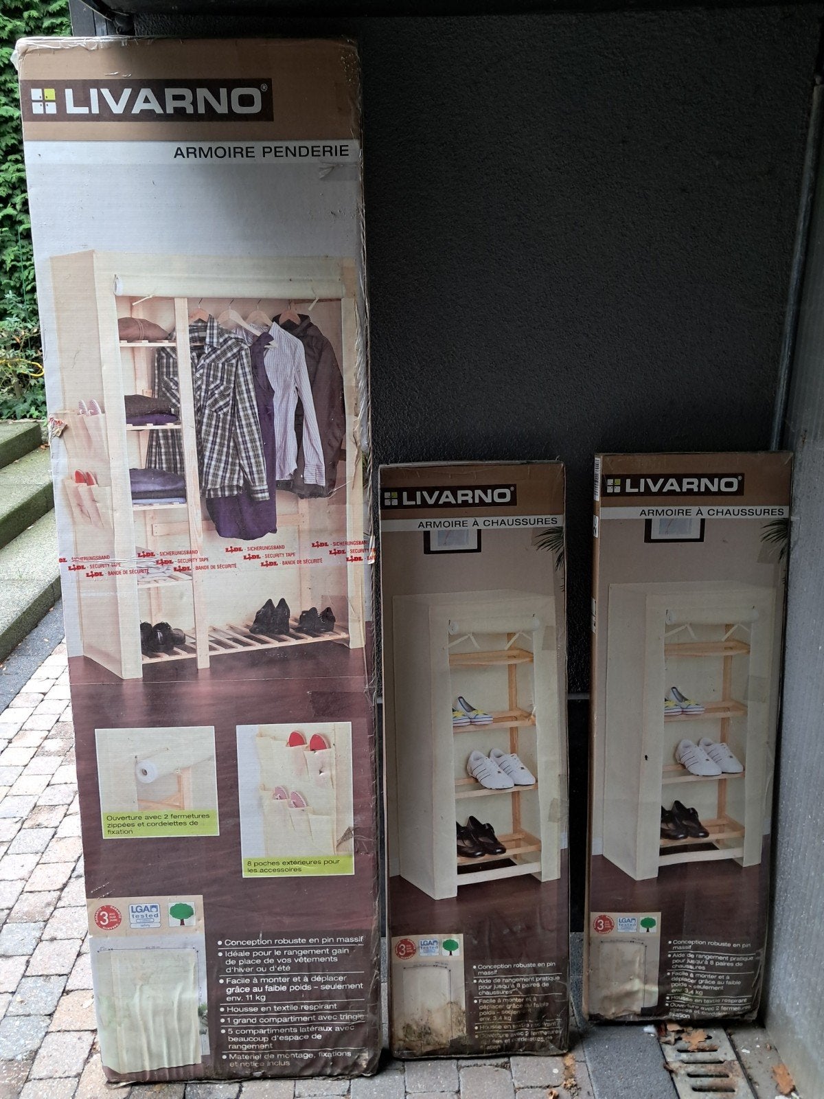 kleding en schoenen opberging, Maison & Meubles, Enlèvement, Neuf