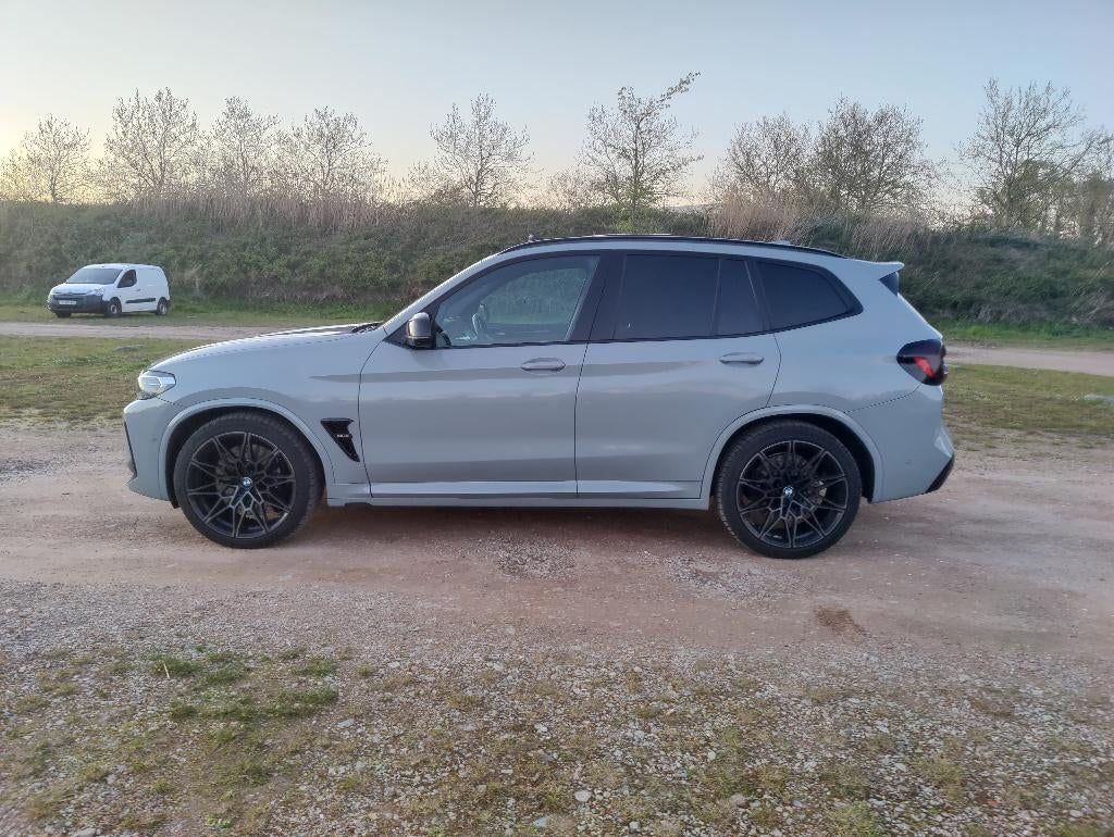 BMW X3 M Comp. 510pk – Lichte Vracht – Full Option – 2024, Autos, Cuir, Argent ou Gris, Achat, 375 kW
