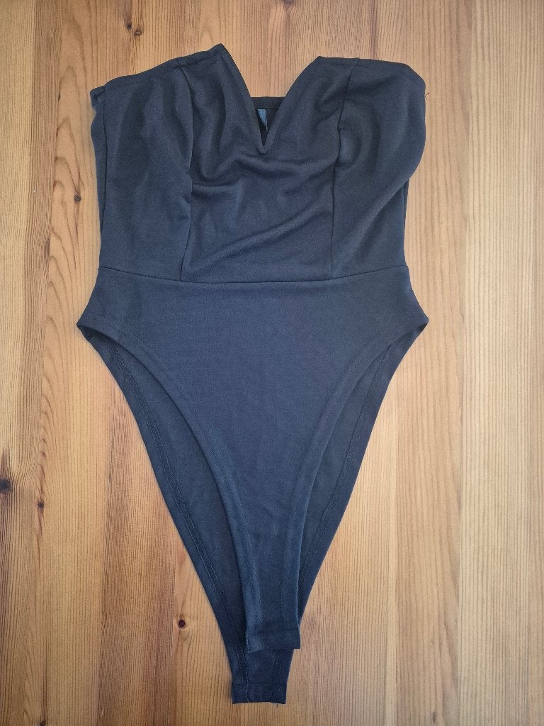 Body noir bustier, Kleding | Dames, Maat 38/40 (M), Overige typen, Zwart, Ophalen of Verzenden