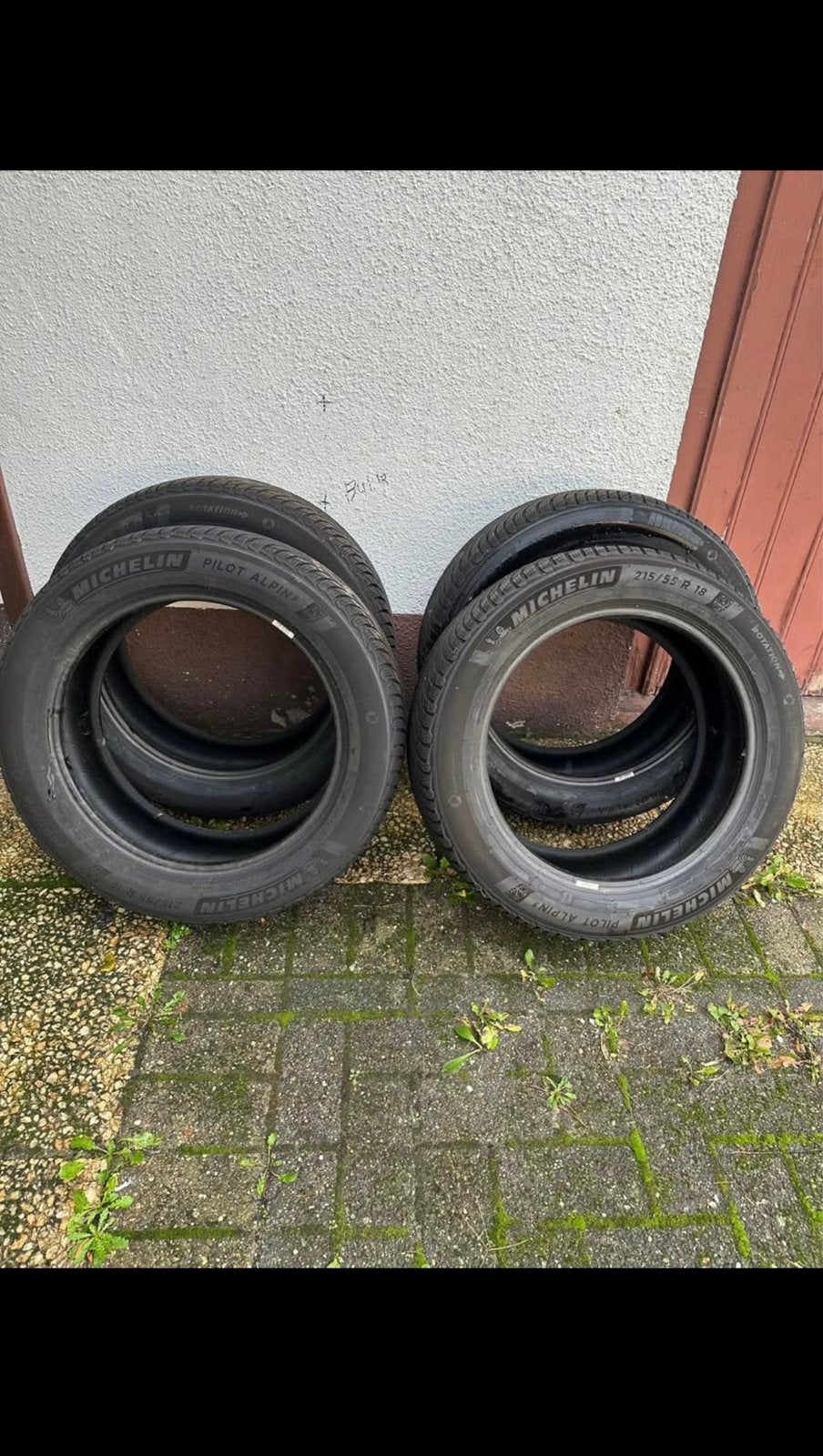 Michelin winterbanden 215/55 R18, Enlèvement, Comme neuf