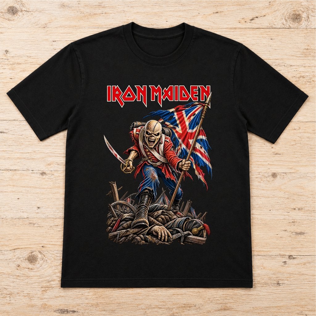 Iron Maiden „The Troper” T-shirt - Heren/Dames - Nieuw, Verzenden, Nieuw, Overige maten, GILDAN