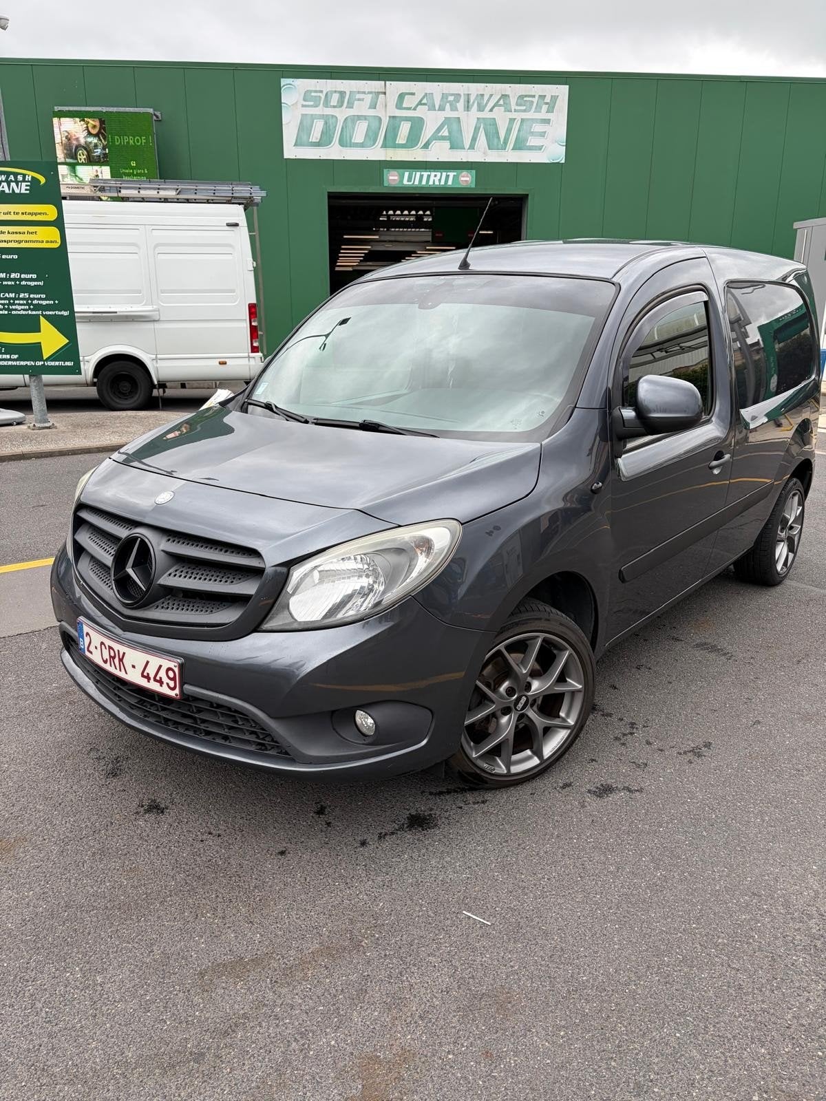 Mercedes Citan, Voorwielaandrijving, Stof, Zwart, 4 cilinders