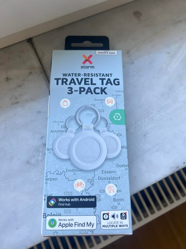 Xtorm Water Resistant Travel Tag 3 Pack, Hobby en Vrije tijd, Scrapbooking, Ophalen, Nieuw