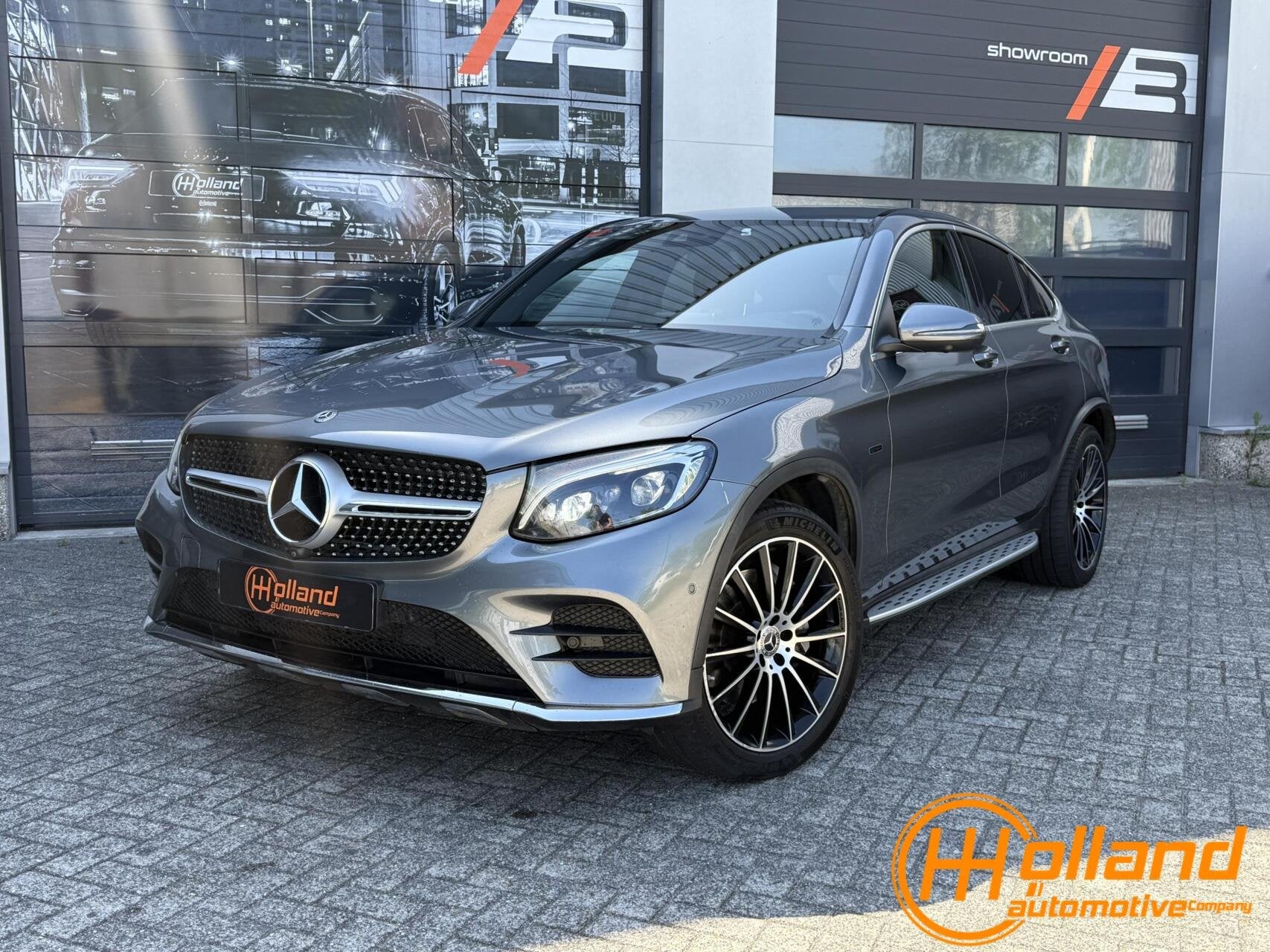 Mercedes GLC-klasse Coupé 350e 4MATIC| AMG | Burmester|memo, Autos, Cuir, Feux de virage, Entreprise, 5 portes