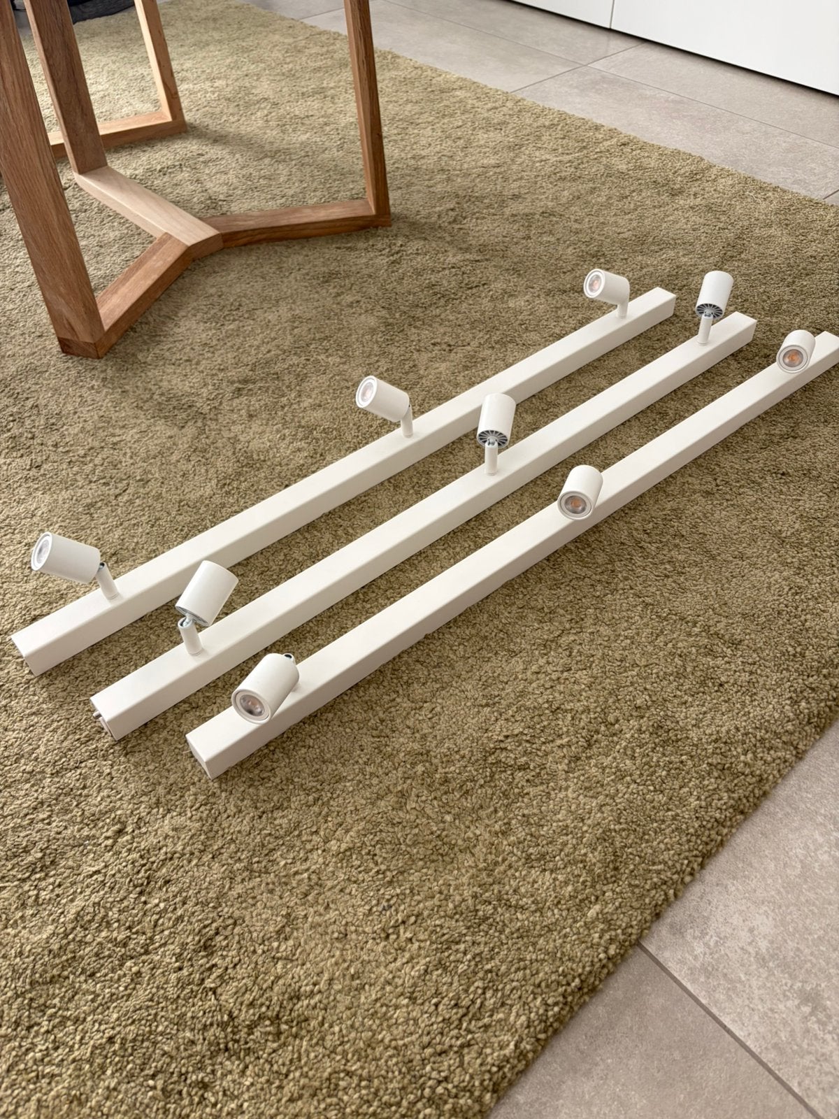 NYMANE plafondlamp/vloerlamp, Huis en Inrichting, Minder dan 50 cm, 200 cm of meer, Wit, Ophalen of Verzenden