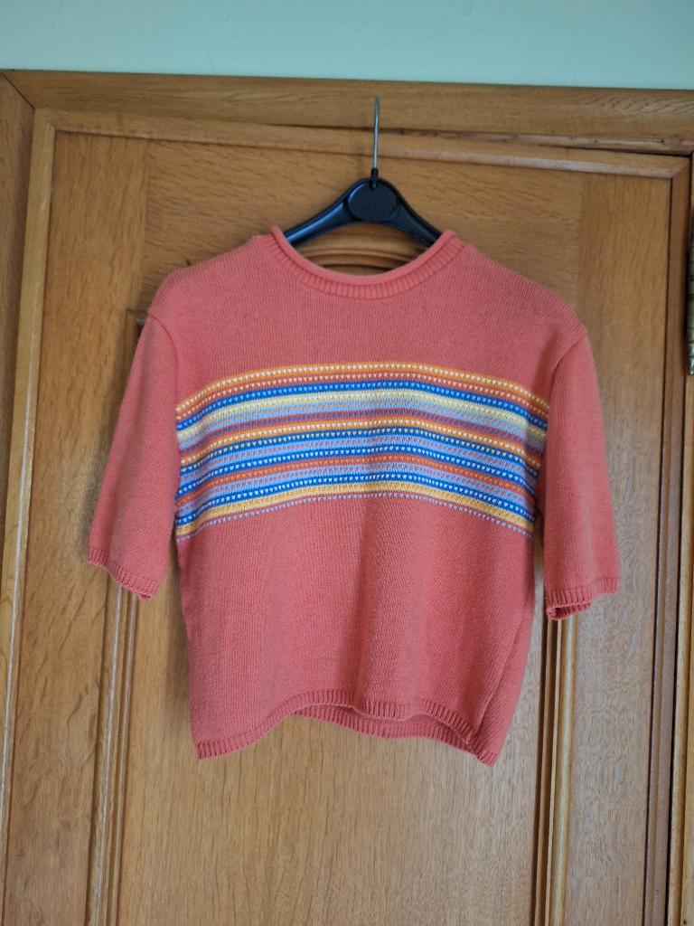 Blouse orange à lignes taille 40, Kleding | Dames, Blouses en Tunieken, Oranje, Gedragen, Etam, Ophalen