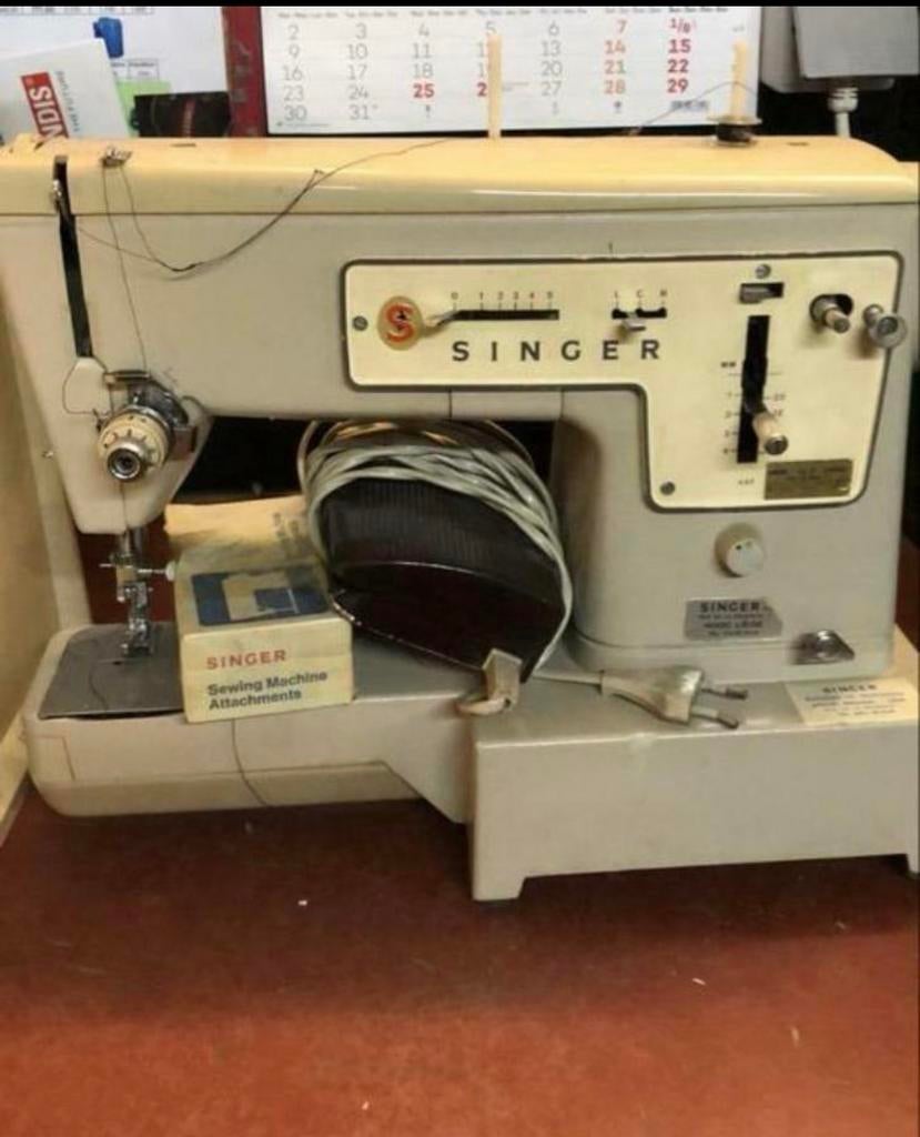 ancienne machine a coudre singer (2), Enlèvement