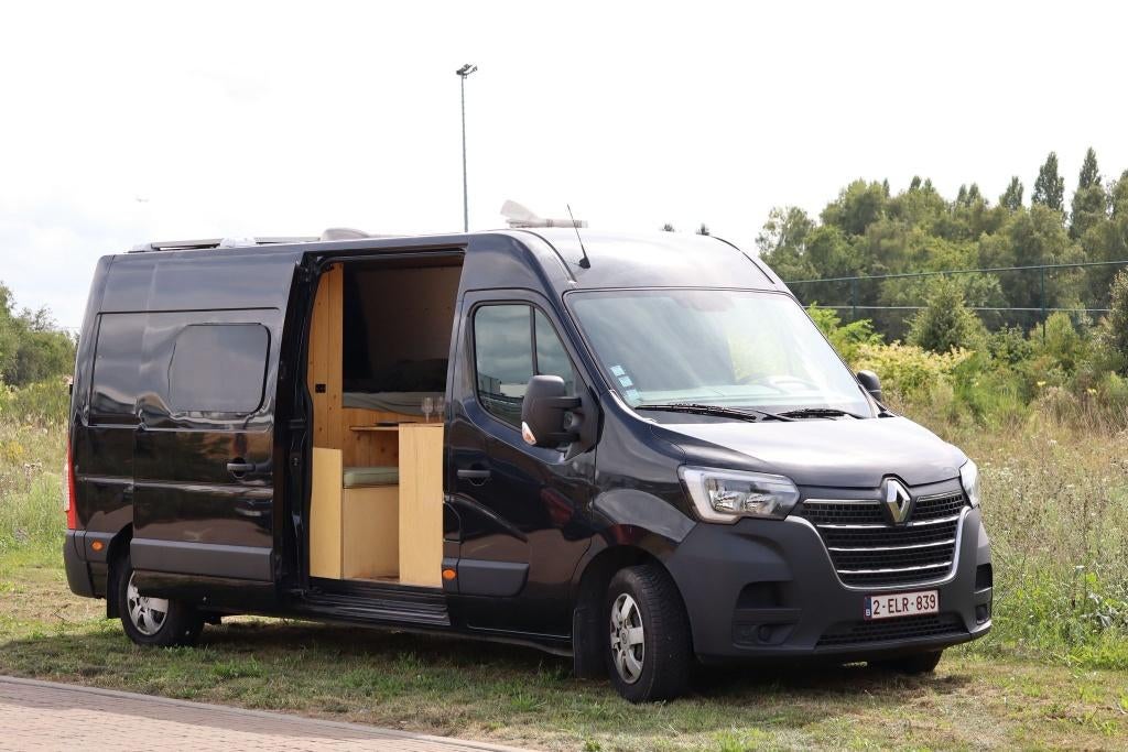 Campervan Renault Master - 2020 - Omgebouwd - Instapklaar, Autos, Renault, Achat, 3 places, 5 portes, Diesel