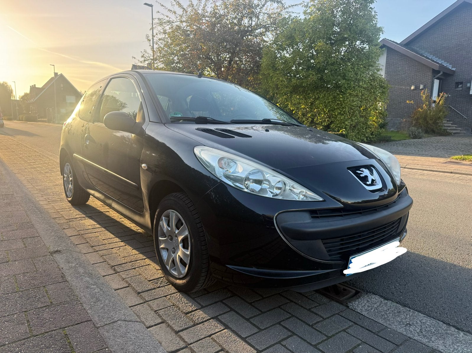 Peugeot 206+, bwj 2010, 1.1 benzine, Autos, Entreprise, Boîte manuelle, Noir, 5 places