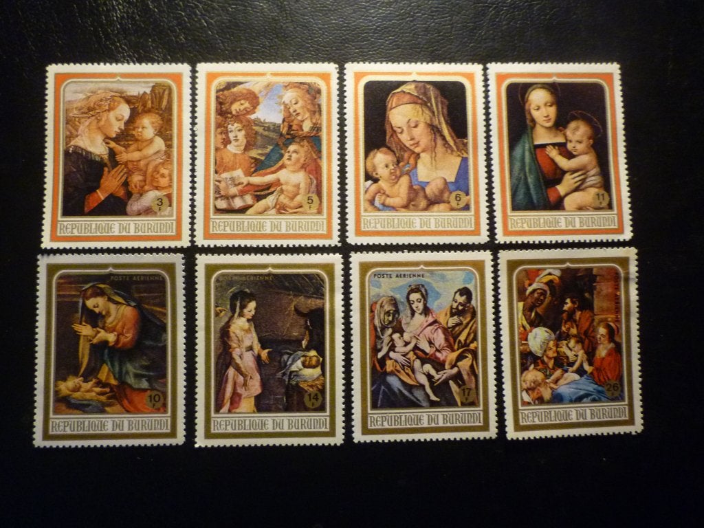 Burundi 1968 Mi 458A/465A(o) Gestempeld/Oblitéré, Verzenden