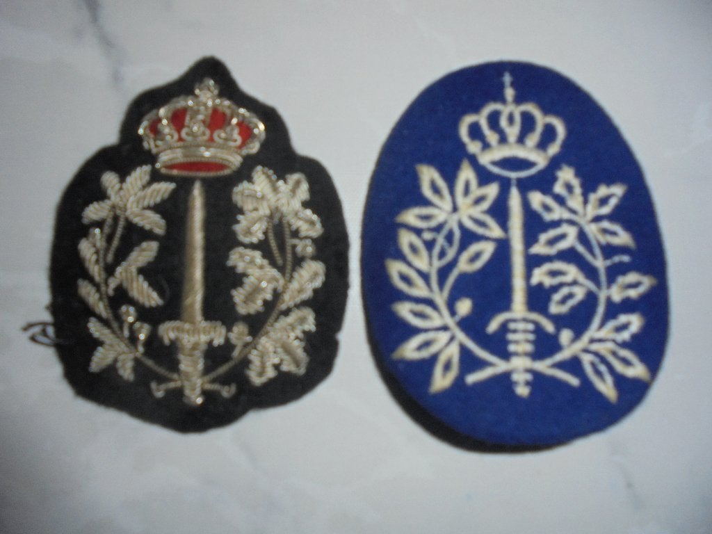 emblèmes kepie brodées, police municipale, champettre Namur, Collections, Enlèvement ou Envoi, Autres, Emblème ou Badge