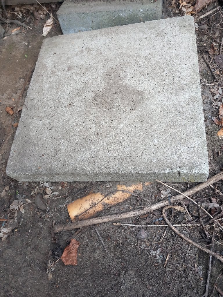 Betontegel, Tuin en Terras, Ophalen, Zo goed als nieuw, Beton, Terrastegels