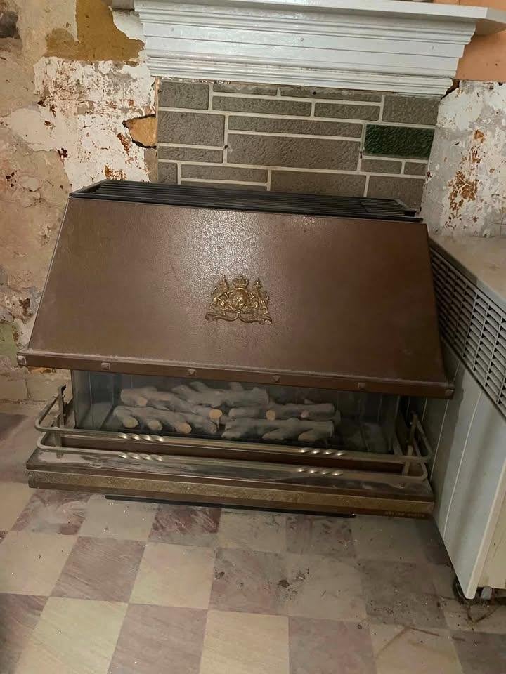 Poêle à gaz vintage à vendre/donner, Enlèvement, Autoportant, Gaz, Utilisé