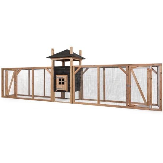 Hooiberg Kippenhok Ties XXL Douglas | Nachthok + Ren Voldux, Dieren en Toebehoren, Ophalen of Verzenden
