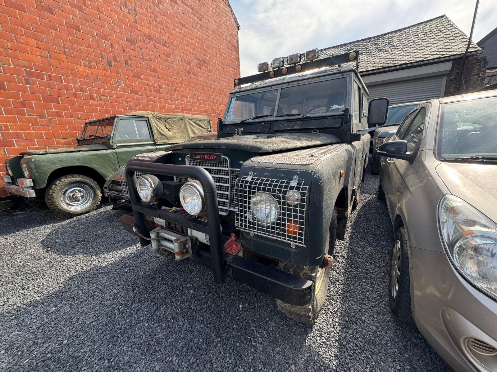 Land rover defender diesel  88, Auto's, Land Rover, Diesel, Te koop, Defender, Bedrijf