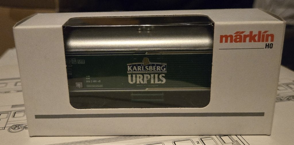 Wagon Marklin 44184 Karlsberg Urpils, Ophalen of Verzenden, Zo goed als nieuw, Wagon, Märklin