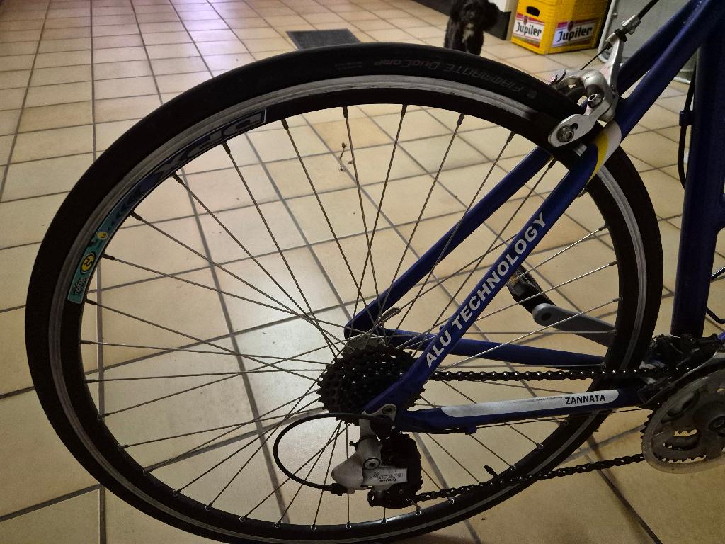 Sportfiets, Fietsen en Brommers, 28 inch, 10 tot 15 versnellingen, Velgrem, Zo goed als nieuw